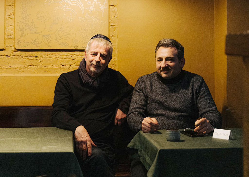 Andreas und Bakri -Schabbatt im Himmel